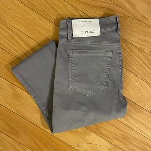 Loft Gray Modern Skinny Jeans Size 00/24